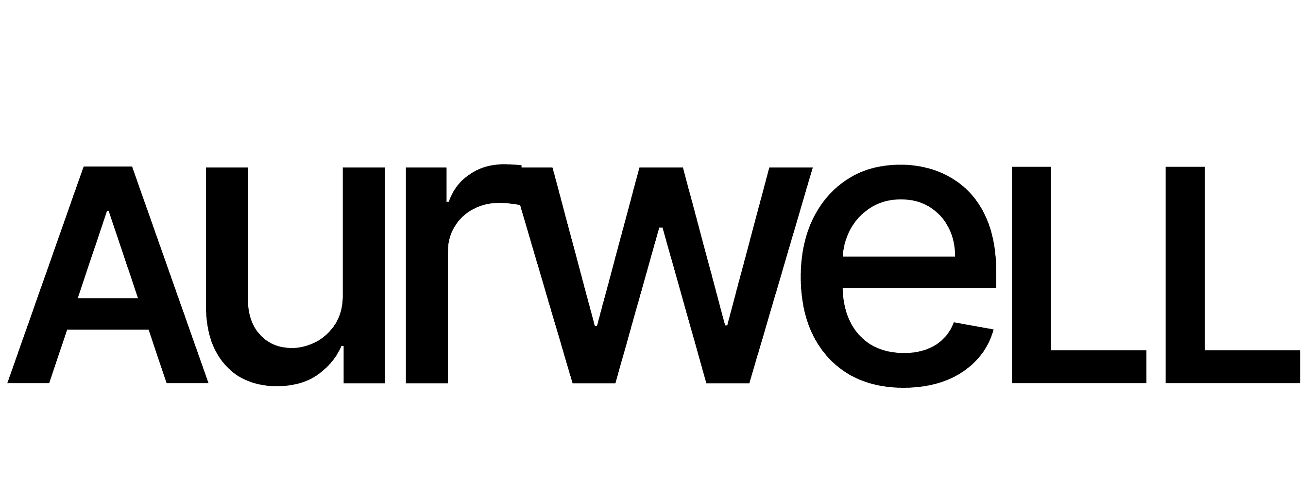 Aurwell Typography Wordmark